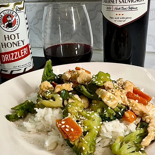 Urban Slicer Hot Honey Thai Peanut Chicken Stir Fry