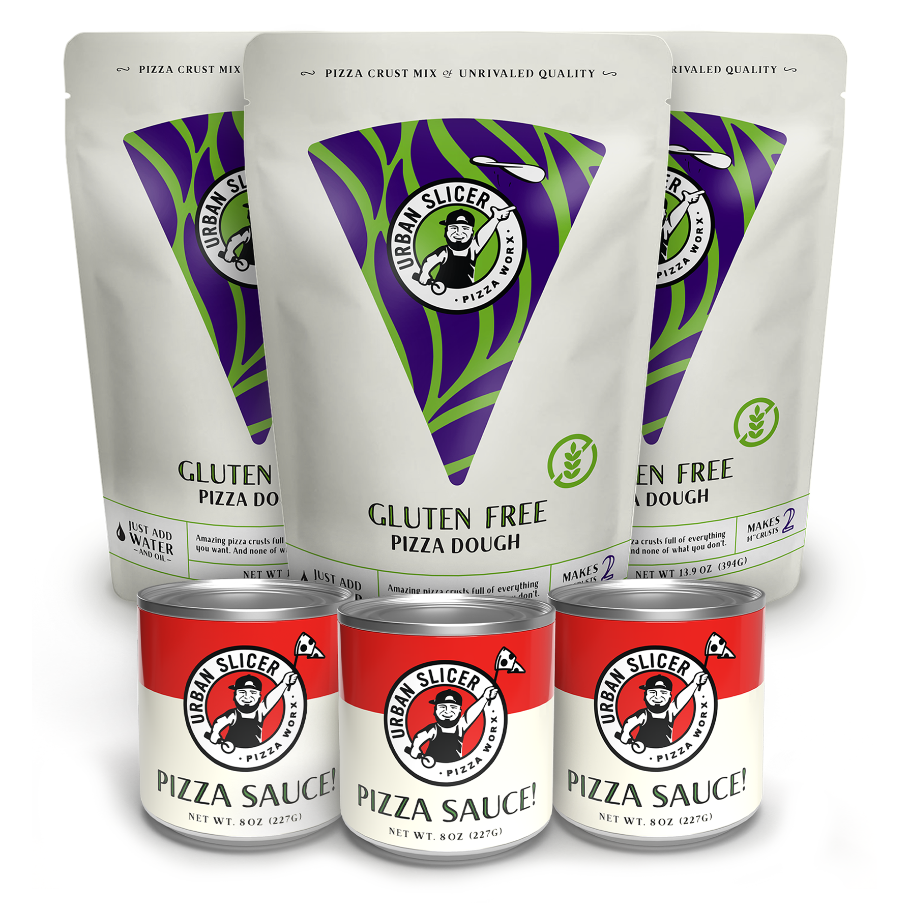 Gluten Free The Worx Bundle | GF Pizza Kit | Urban Slicer – Urban Gluten Free The Worx Bundle | GF Pizza Kit | Urban Slicer – Urban