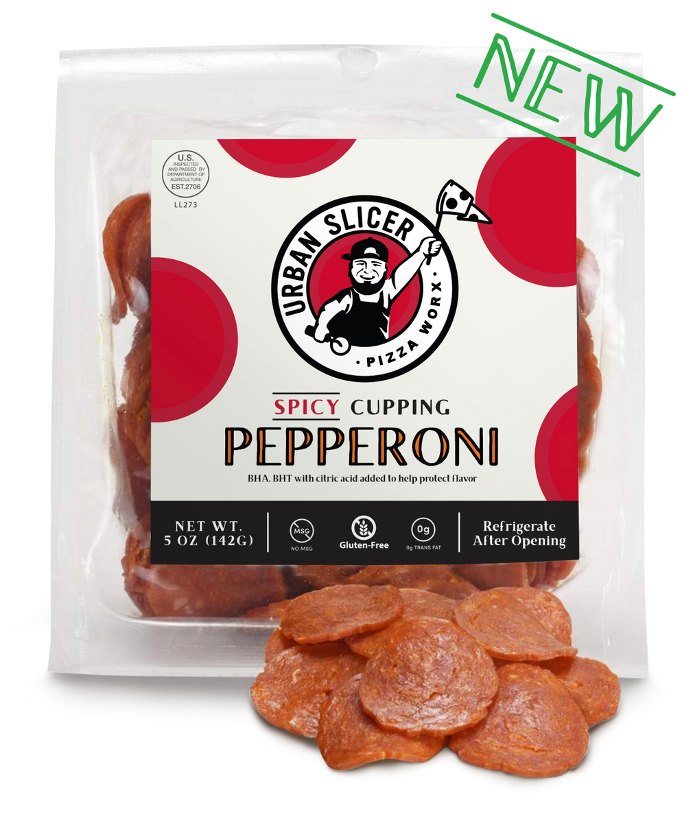 Spicy Cupping Pepperoni – Urban Slicer Pizza Worx