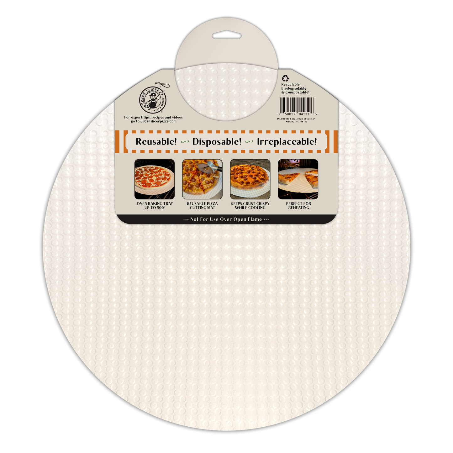 14" MULTI-USE PIZZA TRAY 6 pack