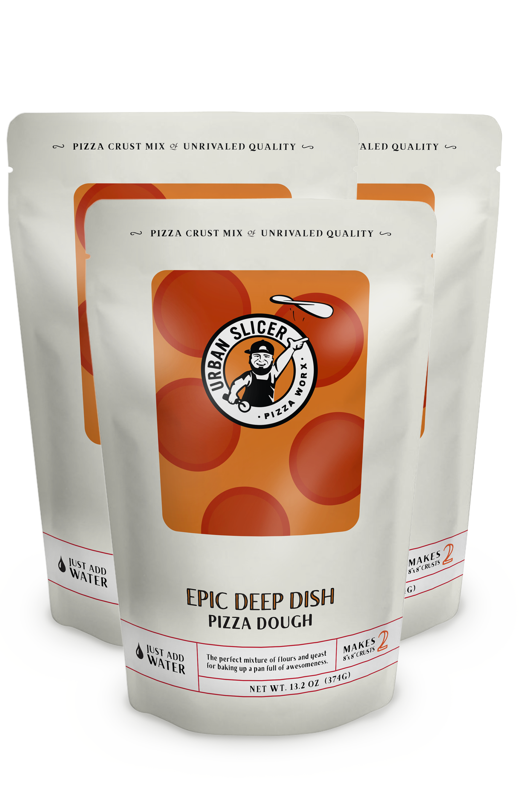 Detroit Deep Dish Pizza Dough Mix | Urban Slicer Pizza Worx