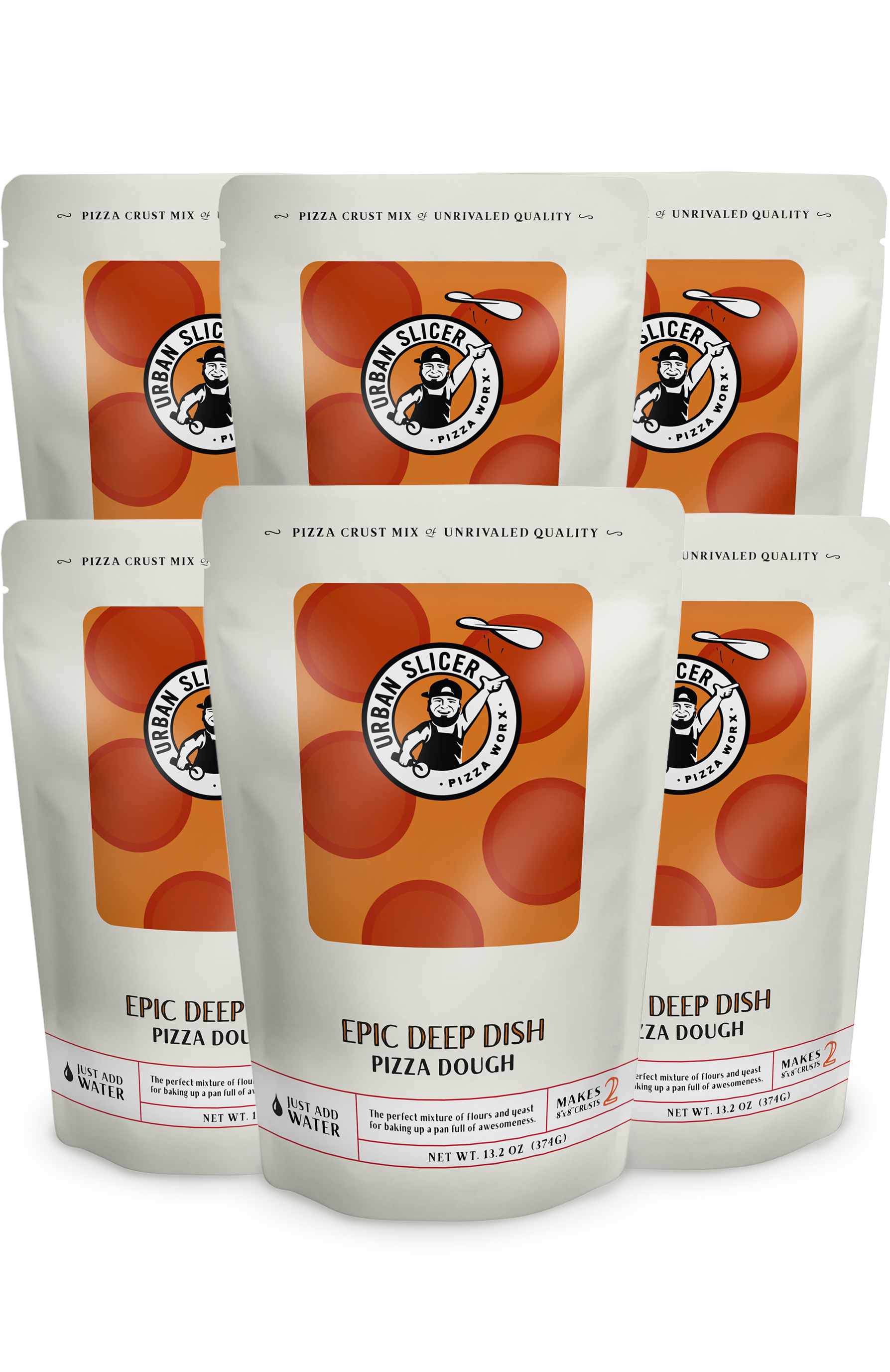 Detroit Deep Dish Pizza Dough Mix | Urban Slicer Pizza Worx