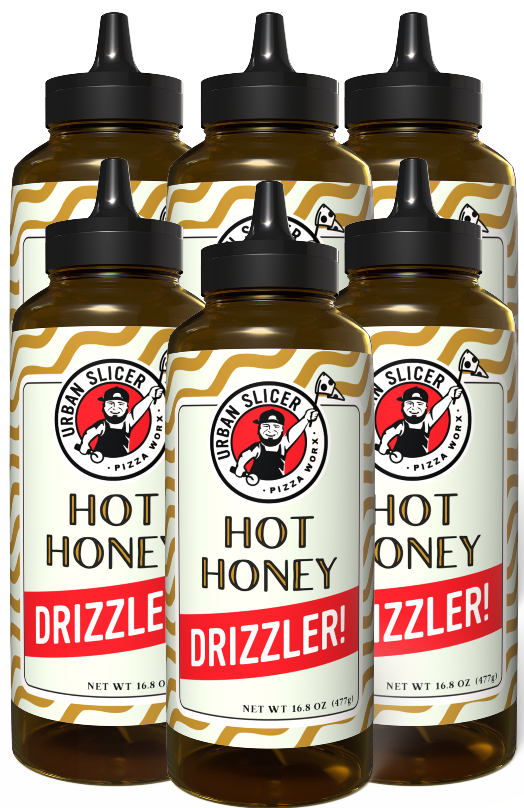 Hot Honey Drizzler – Urban Slicer Pizza Worx