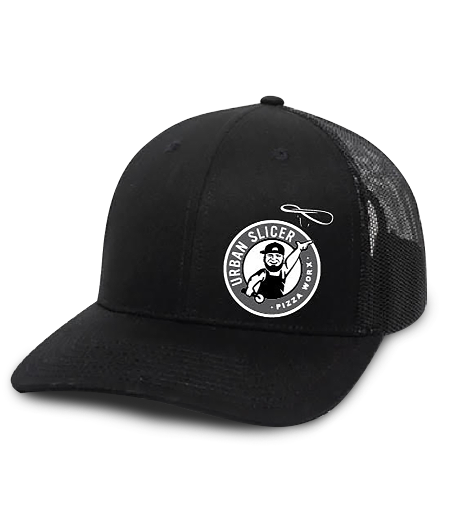 Snap Back Hat - Black Side Logo