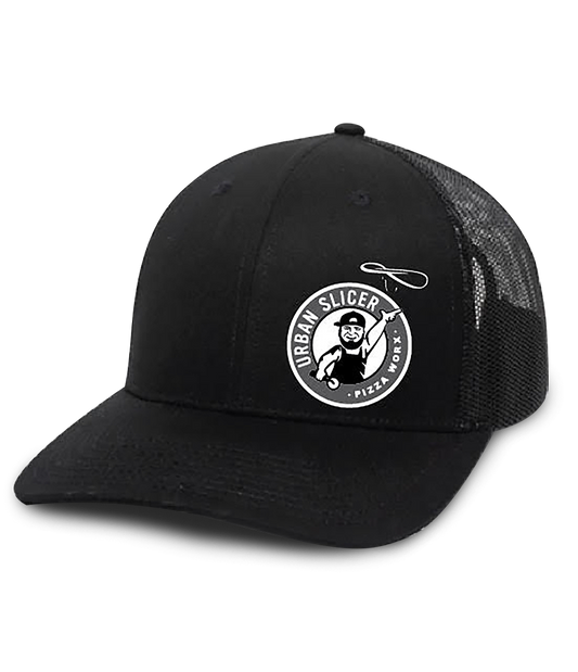 Snap Back Hat - Black Side Logo