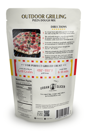 Outdoor Grilling Pizza Dough